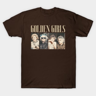 VINTAGE GOLDEN GILRS T-Shirt